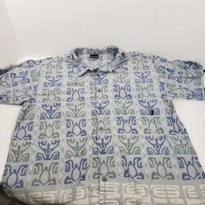 PATAGONIA  ORGANIC COTTON SHORT SLEEVE  BUTTON UP